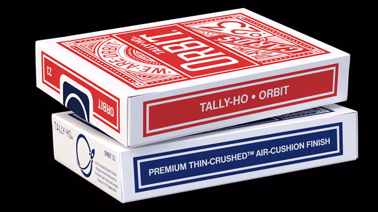 Orbit Tally Ho Circle Back (Red) Playing Cards - Image 2