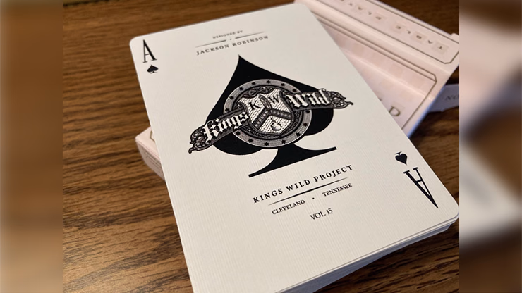 Limited No.13 Table Players Vol.15 Playing Cards by Kings Wild Project - thumbnail 3