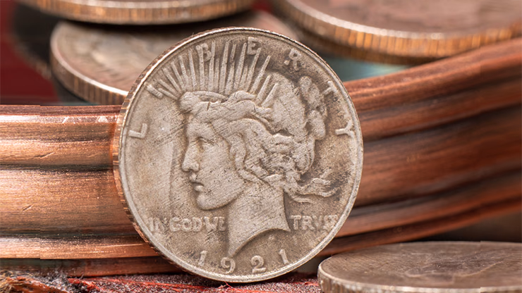 Mini Peace Dollar (Pack of 5 coins) by N2G - thumbnail 3
