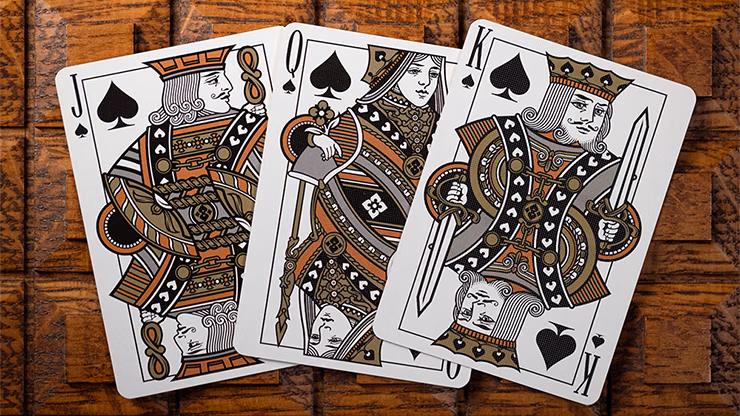 Gilded No.13 Table Players Vol.44 Playing Cards by Kings Wild Project - thumbnail 4