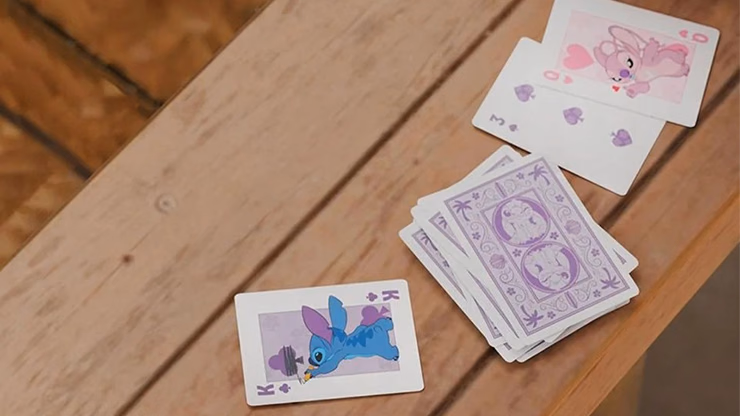 Bicycle Disney Stitch (Purple) Playing Cards by US Playing Card Co - thumbnail 4