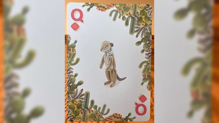 Gilded Bicycle Balloon Desert Playing Cards - thumbnail 4