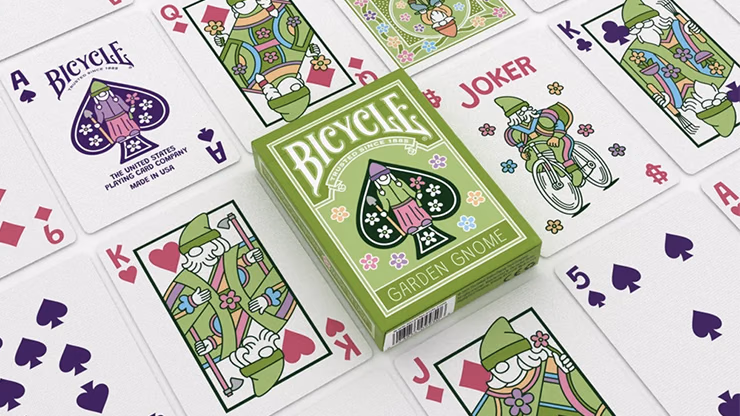 Bicycle Garden Gnome by US Playing Card Co - Image 2