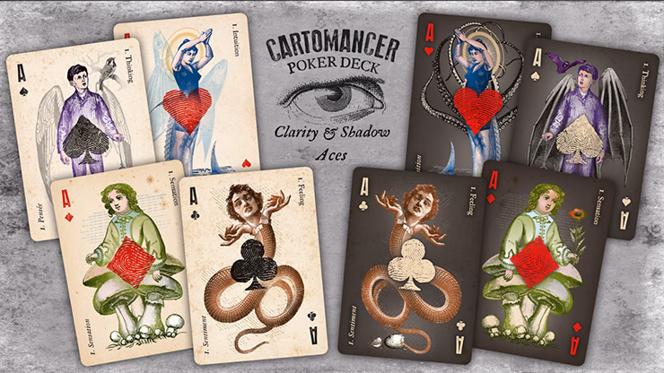 Cartomancer Clarity Classic (with Booklet) Playing Cards - Image 2