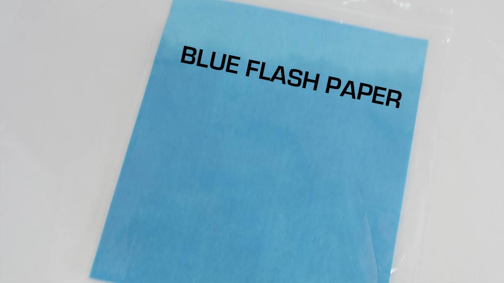 Flash Paper Blue by MagicWorld - magic trick