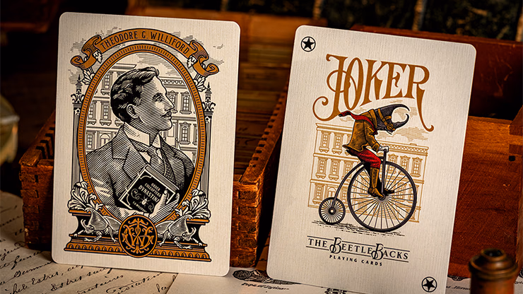 The Beetle Backs (Crimson Edition) Playing Cards - Image 2