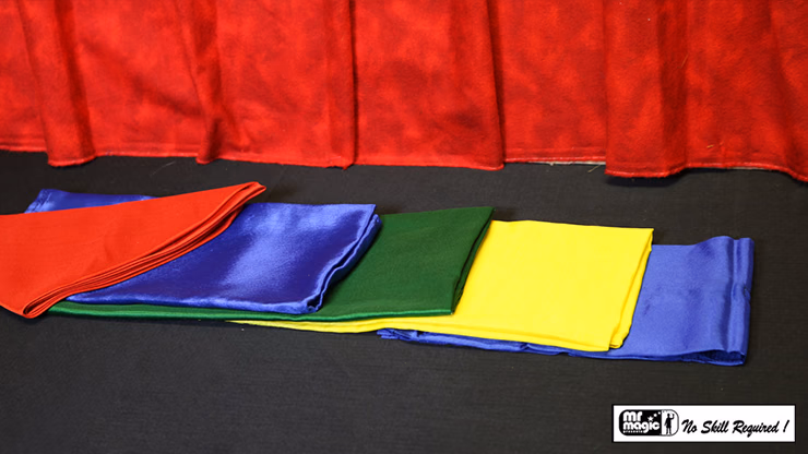 Umbrella Production Silk by Mr. Magic (4 Umbrellas) - Image 2