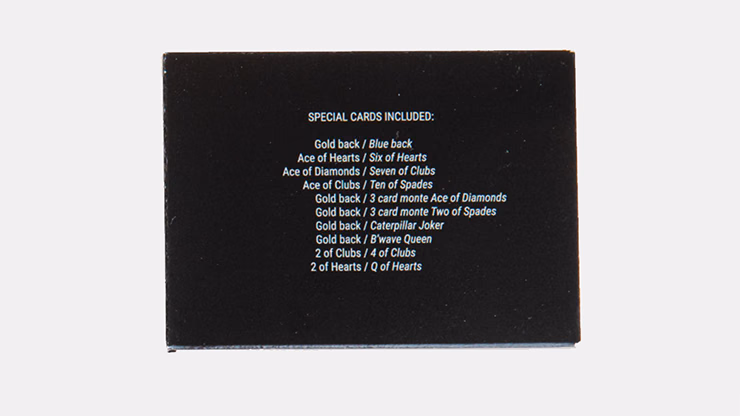Gaff pack for Butterfly Playing Cards Marked (Black and Gold) by Ondrej Psenicka - thumbnail 3