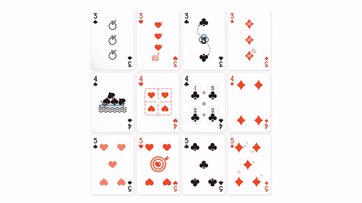 GUAN DAM -Warriors of the Three Kingdoms (Black) Playing Cards by YOKAGAME - thumbnail 6