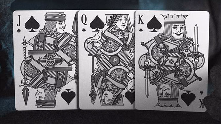 Slate Tally-Ho Playing Cards by Kings Wild Project - Image 2