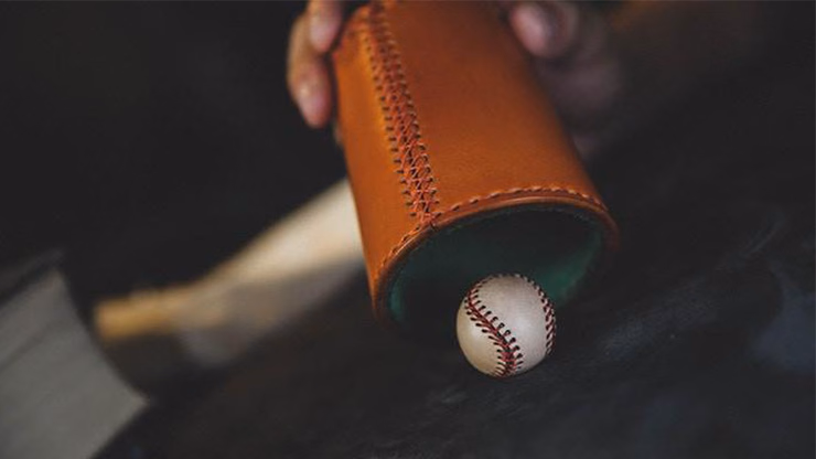 Leather Chop Cup with Balls (Brown) by TCC - thumbnail 3