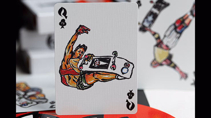 HOSOI HAMMERHEAD 40 YEARS PEARL FOIL PLAYING CARDS - thumbnail 4