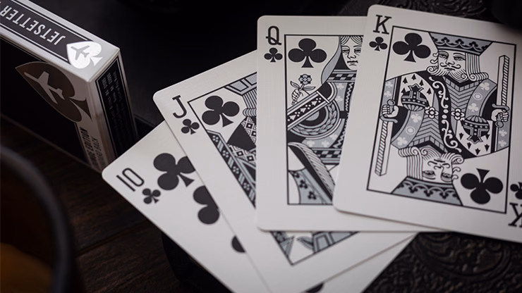 Lounge Edition Unmarked (Tarmac Black) by Jetsetter Playing Cards - thumbnail 5
