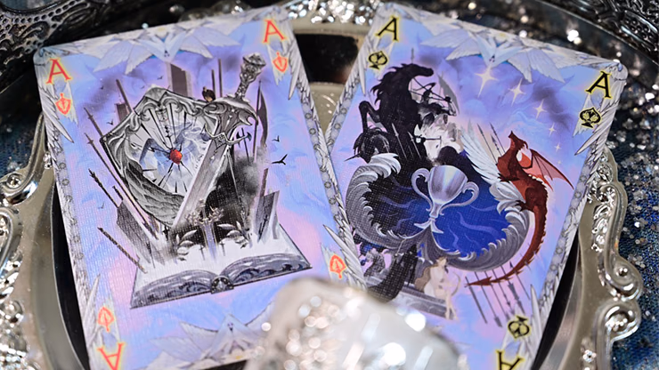 King Arthur V2 (Silver Fairyland) Playing Cards by KING STAR - thumbnail 6