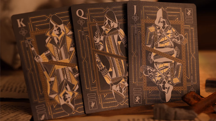 Assassin's Creed Legacy Version 2 Onyx (Hidden Blade) Playing Cards - thumbnail 5