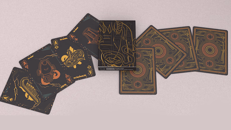 Frankenstein Series Egypt Edition (Gilded) Playing Cards - Image 2