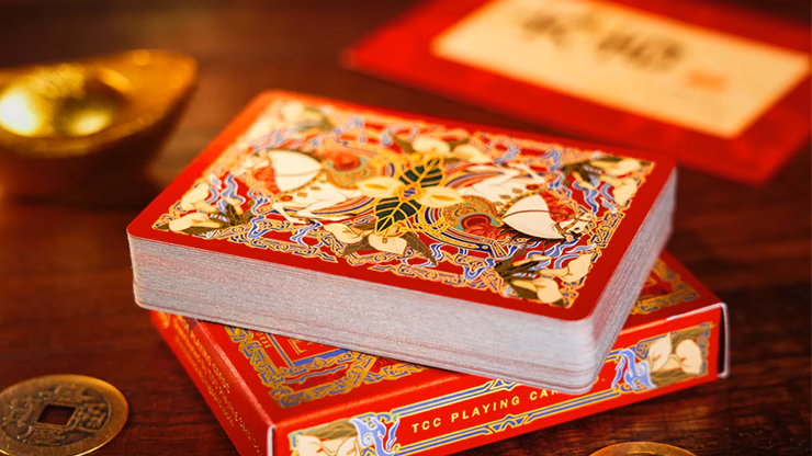 Year of the Horse (Red) Playing Cards by TCC Fashion - Image 2
