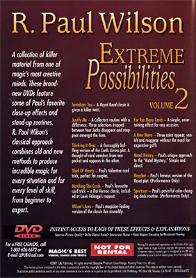 Extreme Possibilities Volume 2 by R. Paul Wilson - DVD - Image 2