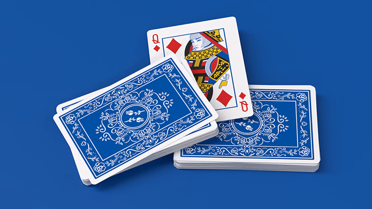 Black Roses Blue Magic Playing Cards - Image 2
