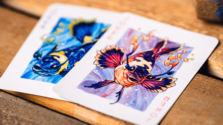 False Anchors V4 (Deep Sea) Playing Cards by Ryan Schlutz - thumbnail 6