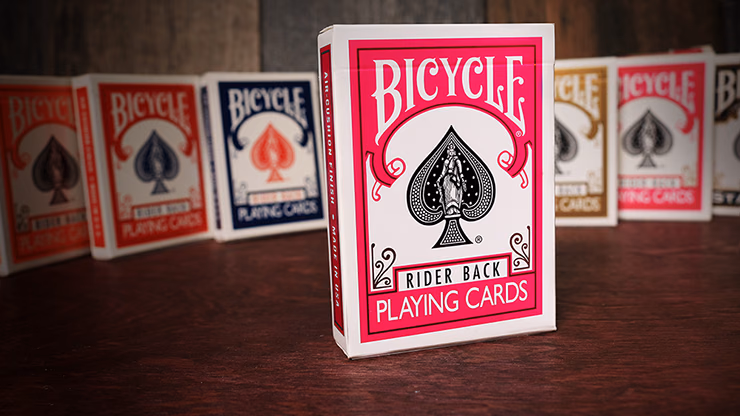 Bicycle Fuchsia Playing Cards by US Playing Card Co - magic trick