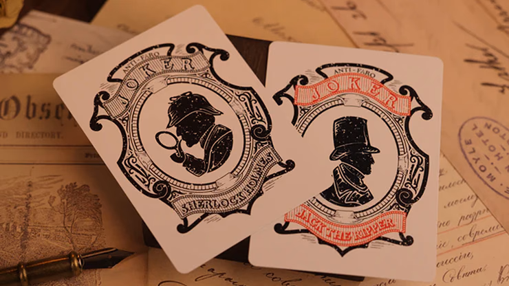 Jack the Ripper & Sherlock Holmes (Skewer Edition) Playing Cards - thumbnail 3