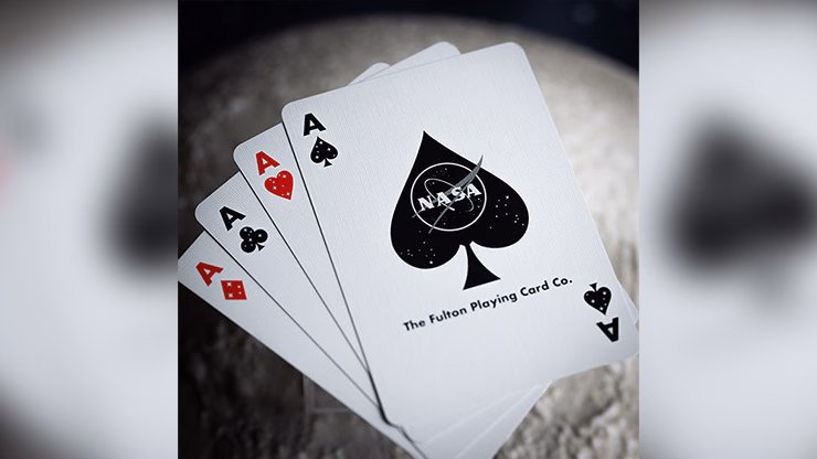 NASA BLACK HOLE "MEATBALL" LOGO PLAYING CARDS - thumbnail 3