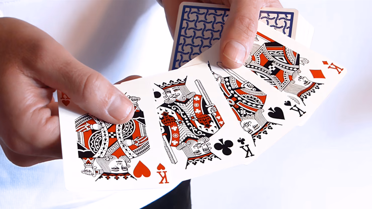 TURN (Red) Playing Cards by Mechanic Industries - Trick - thumbnail 5