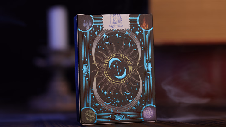 Warriors of the Stars: Zodiac Playing Cards (Night Blue) by Blue Moon Co. - Image 2