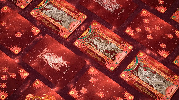 Zodiac (Aries) Luminous Edition Playing Cards by TCC - thumbnail 3