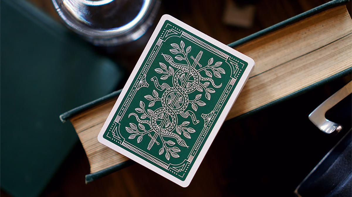 Monarch Playing Cards (Green) by theory11 - Image 2