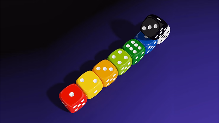 Magnetic Die (Black) by Iarvel Magic - thumbnail 4