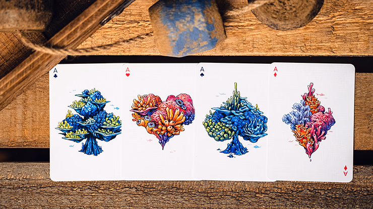 False Anchors V4 (Deep Sea) Playing Cards by Ryan Schlutz - thumbnail 3