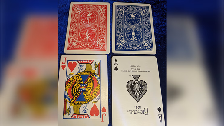 Magnetic Card - Bicycle Cards (2 Per Package) Double Face Cards by Chazpro - Image 2