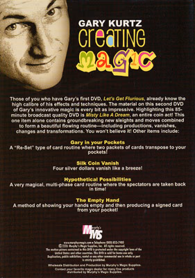 Creating Magic by Gary Kurtz - DVD - Image 2