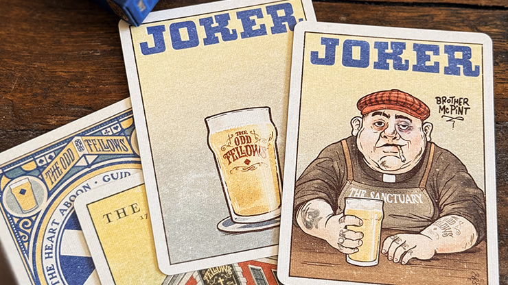 Odd Fellow Brother McPint Mini Playing Cards by Stockholm17 - thumbnail 4
