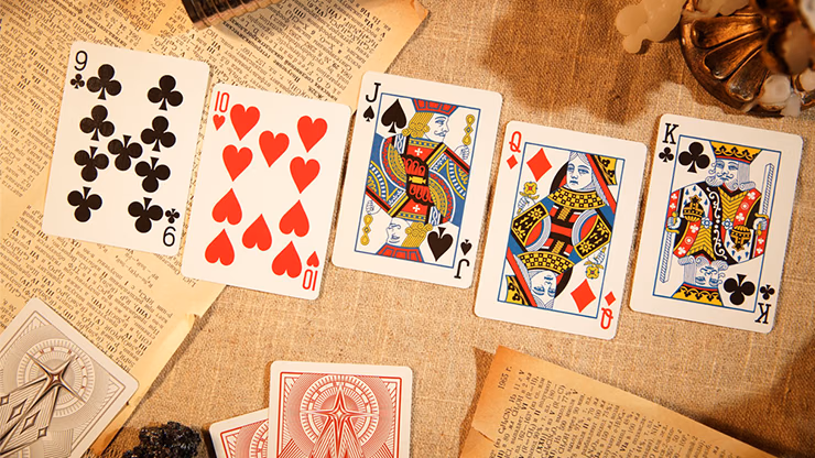 Mr. Black V2 (Red) Playing Cards - thumbnail 5