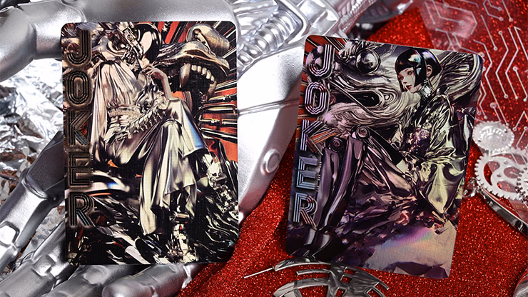 Robo-Geisha playing cards by Evokad - Image 2