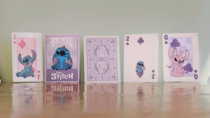 Bicycle Disney Stitch (Purple) Playing Cards by US Playing Card Co - thumbnail 3