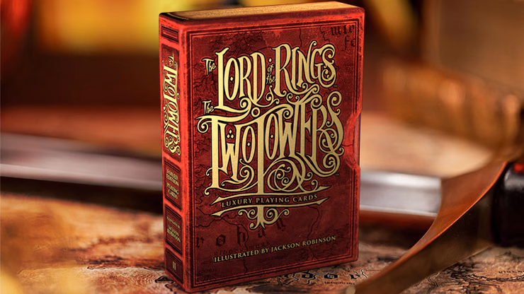 The Lord of the Rings - Two Towers Playing Cards (Foiled Edition) by Kings Wild - thumbnail 6