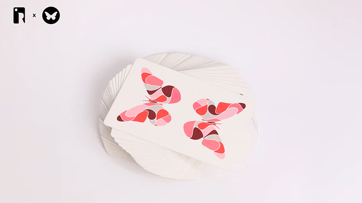 Room One X Butterfly Present Butterfly Try All Playing Cards (300G) - thumbnail 3