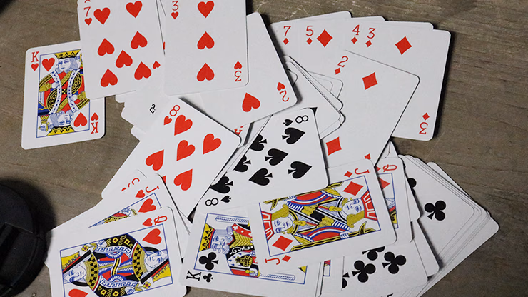 Mini Bicycle Cards (Green) - thumbnail 4