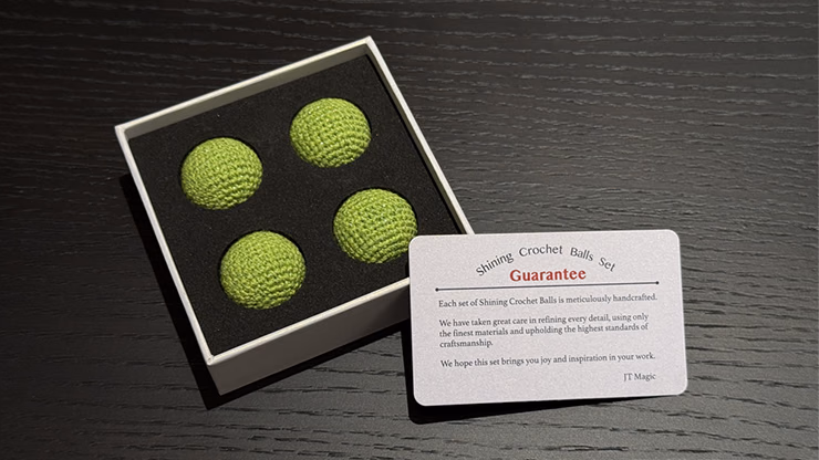 Shining Crochet Balls (Grass Green) by JT Magic - thumbnail 3