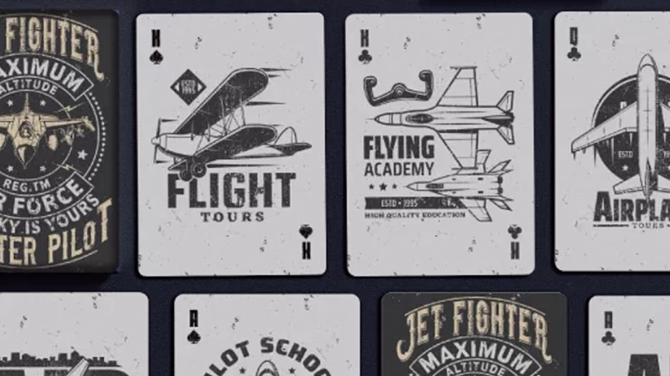 Jet Fighter Playing Cards - thumbnail 4