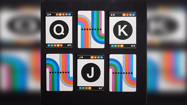 WHITE EDITION FULTON STREET MTA PLAYING CARDS (1972 VIGNELLI MAP EDITION) - thumbnail 4