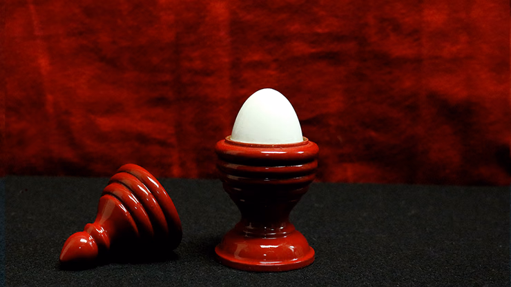 EGG VASE & SILK (RED) by Premium Magic - Image 2