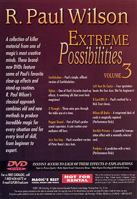 Extreme Possibilities Volume 3 by R. Paul Wilson - DVD - Image 2