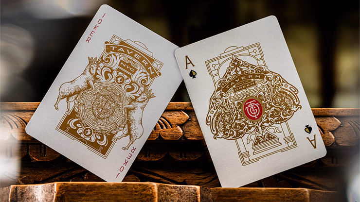 Tavern on the Green: Red Edition Playing Cards by theory11 - thumbnail 4