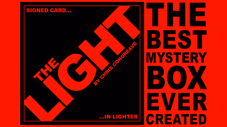 The Light (Prop and Online Instructions) by Christopher Congreave and Dave Forrest - Trick - magic trick