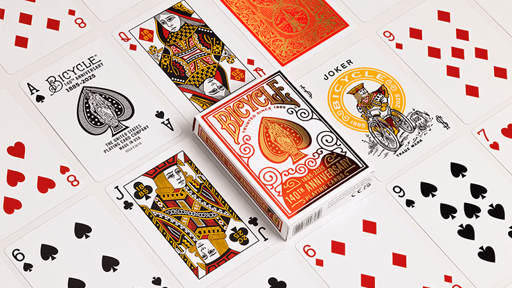 Bicycle 140th Anniversary Playing Cards by US Playing Card - thumbnail 3